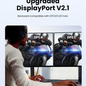 UGREEN DP118 - Cáp DisplayPort 2.1 16K Chất Lượng Cao