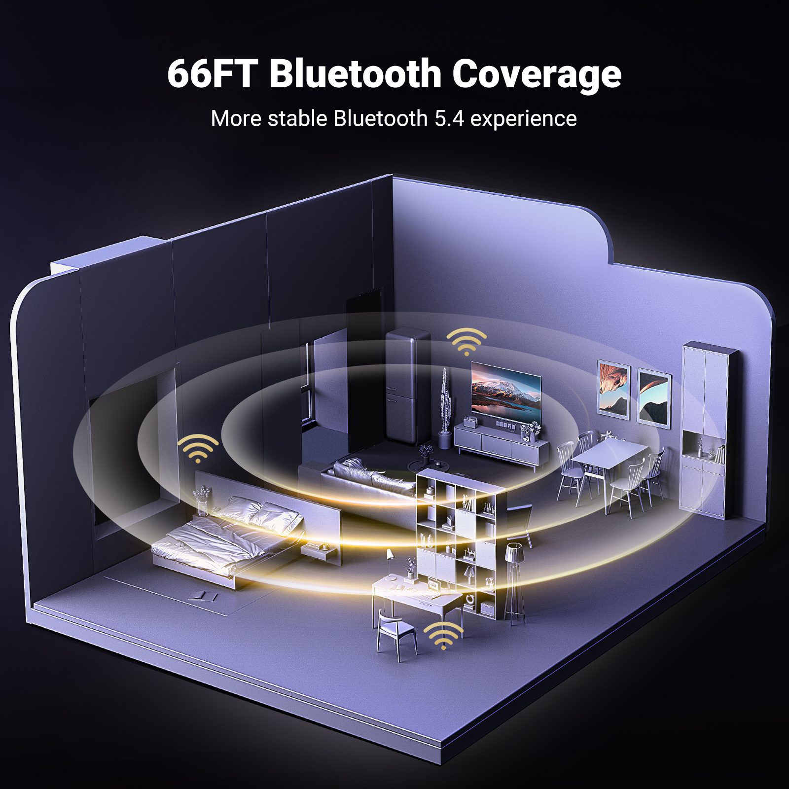 Ugreen CM748 - USB Bluetooth v5.4 Kết Nối Đồng Thời 5 Thiết Bị 9 Ugreen CM748 - USB Bluetooth v5.4 Kết Nối Đồng Thời 5 Thiết Bị - Hình ảnh 9