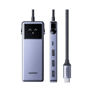 Ugreen 45155 Hub USB-C 7 trong 1 HDMI 4K@60Hz, Ethernet 1Gbps