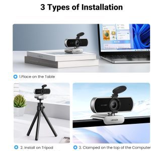 Webcam Ugreen CM678 15728 Full HD 1080P@30FPS 15 Webcam Ugreen CM678 15728 Full HD 1080P@30FPS