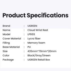 Tấm đệm cổ tay Ugreen LP669