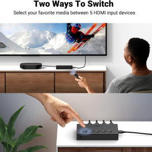 Bộ gộp HDMI 5 cổng vào 1 cổng ra Ugreen CM568