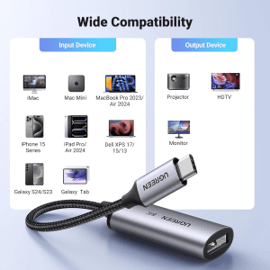 Bộ chuyển đổi Type C sang DisplayPort UGREEN 15575