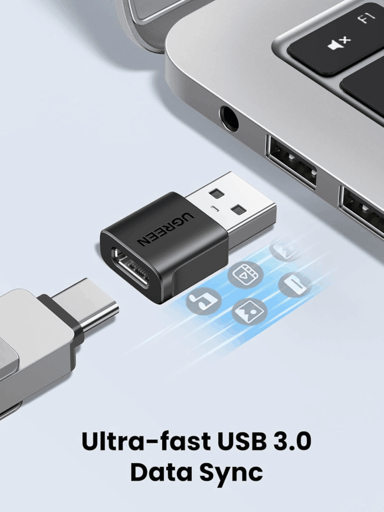 Đầu chuyển USB-A Sang USB-C UGREEN US701 (45275)