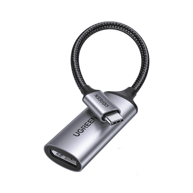 Bộ chuyển đổi Type C sang DisplayPort UGREEN 15575 – USB-C to DP, hỗ trợ 8K@60Hz