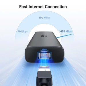 Hub Type-C 6 in 1 HDMI 4K@60Hz/Hub USB 3.0/LAN/PD 100W Ugreen 45000
