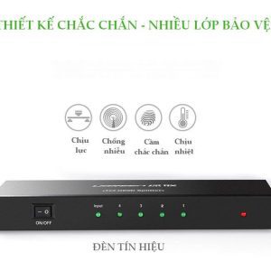 Bộ Chia HDMI 1 Ra 4 UGREEN 40202 – Hỗ Trợ Full HD, Tín Hiệu Ổn Định 17 Bộ Chia HDMI 1 Ra 4 UGREEN 40202 – Hỗ Trợ Full HD, Tín Hiệu Ổn Định
