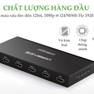 Bộ Chia HDMI 1 Ra 4 UGREEN 40202 – Hỗ Trợ Full HD, Tín Hiệu Ổn Định 27 Bộ Chia HDMI 1 Ra 4 UGREEN 40202 – Hỗ Trợ Full HD, Tín Hiệu Ổn Định