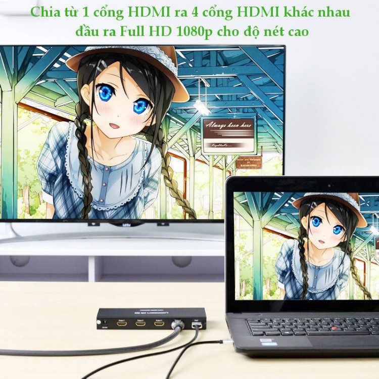 Bộ Chia HDMI 1 Ra 4 UGREEN 40202 – Hỗ Trợ Full HD, Tín Hiệu Ổn Định 10 Bộ Chia HDMI 1 Ra 4 UGREEN 40202 – Hỗ Trợ Full HD, Tín Hiệu Ổn Định - Hình ảnh 10