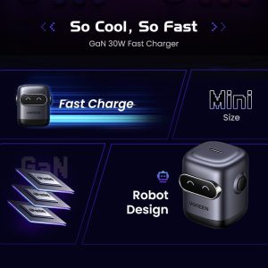 Củ sạc nhanh robot Type C 30W UGREEN X622