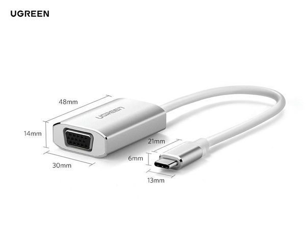 Cáp chuyển đổi Type C Ugreen – Truyền dữ liệu nhanh, ảnh sắc nét 15 Cáp chuyển đổi type C