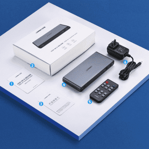 UGREEN CM201 - Bộ gộp HDMI 4 vào 1 Hiển Thị Đa Màn Hình 5 UGREEN CM201 - Bộ gộp HDMI 4 vào 1 Hiển Thị Đa Màn Hình