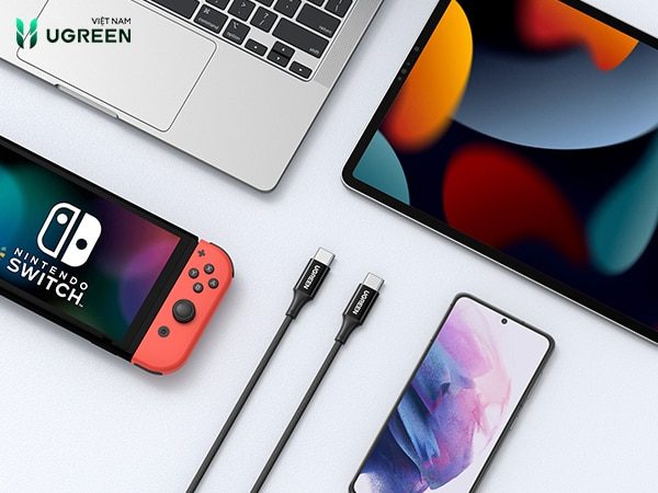 Cáp sạc nhanh Ugreen USB-C: Sạc đầy pin trong tích tắc 10 Cáp sạc nhanh