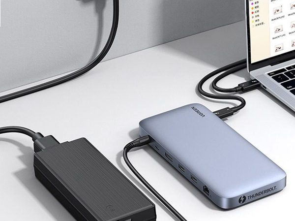 Hub chuyển đổi có thay thế docking station được không? 15 Hub chuyển đổi