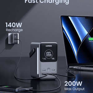 UGREEN PB770 sạc dự phòng 48000mAh 300W 5 cổng sạc nhanh