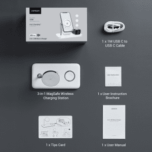 Đế sạc không dây MagSafe 3 trong 1 UGREEN 90326