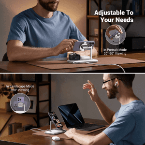 Đế sạc không dây MagSafe 3 trong 1 UGREEN 90326