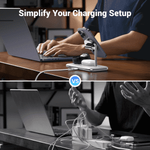 Đế sạc không dây MagSafe 3 trong 1 UGREEN 90326