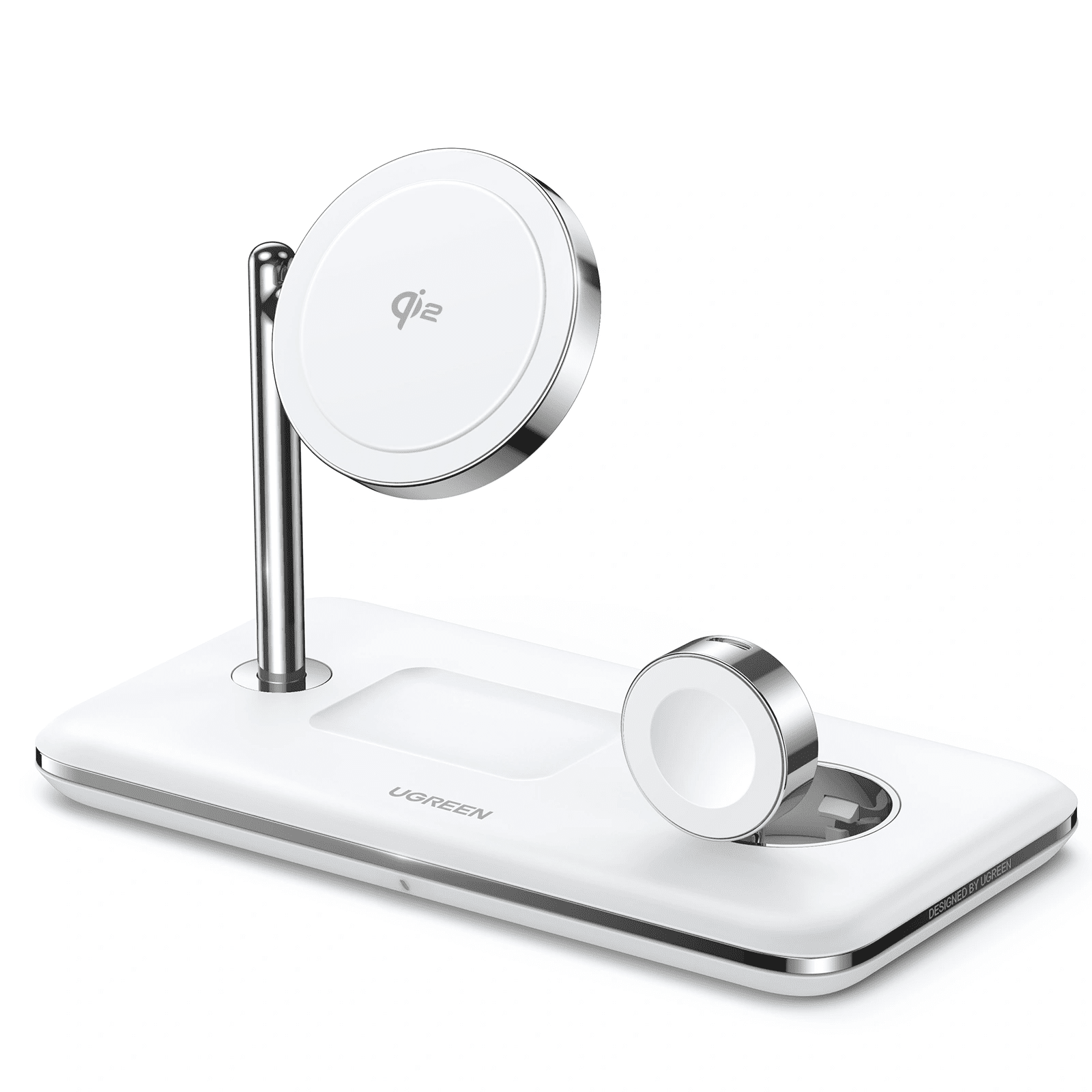 Đế sạc không dây MagSafe  3 trong 1 UGREEN 90326 – Sạc Nhanh 25W Chuẩn MFi, Giá Đỡ Điều Chỉnh, Sạc iPhone 14/13/12, Apple Watch & AirPods