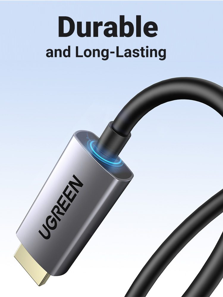 Cáp quang HDMI 4K@60Hz vỏ nhôm Ugreen HD178 7 Cáp quang HDMI 4K@60Hz vỏ nhôm Ugreen HD178 - Ảnh 7
