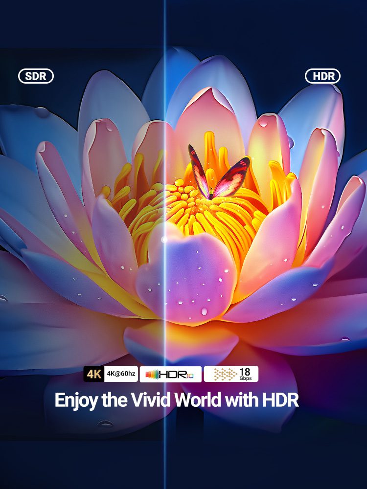 Cáp quang HDMI 4K@60Hz vỏ nhôm Ugreen HD178 9 Cáp quang HDMI 4K@60Hz vỏ nhôm Ugreen HD178 - Ảnh 9