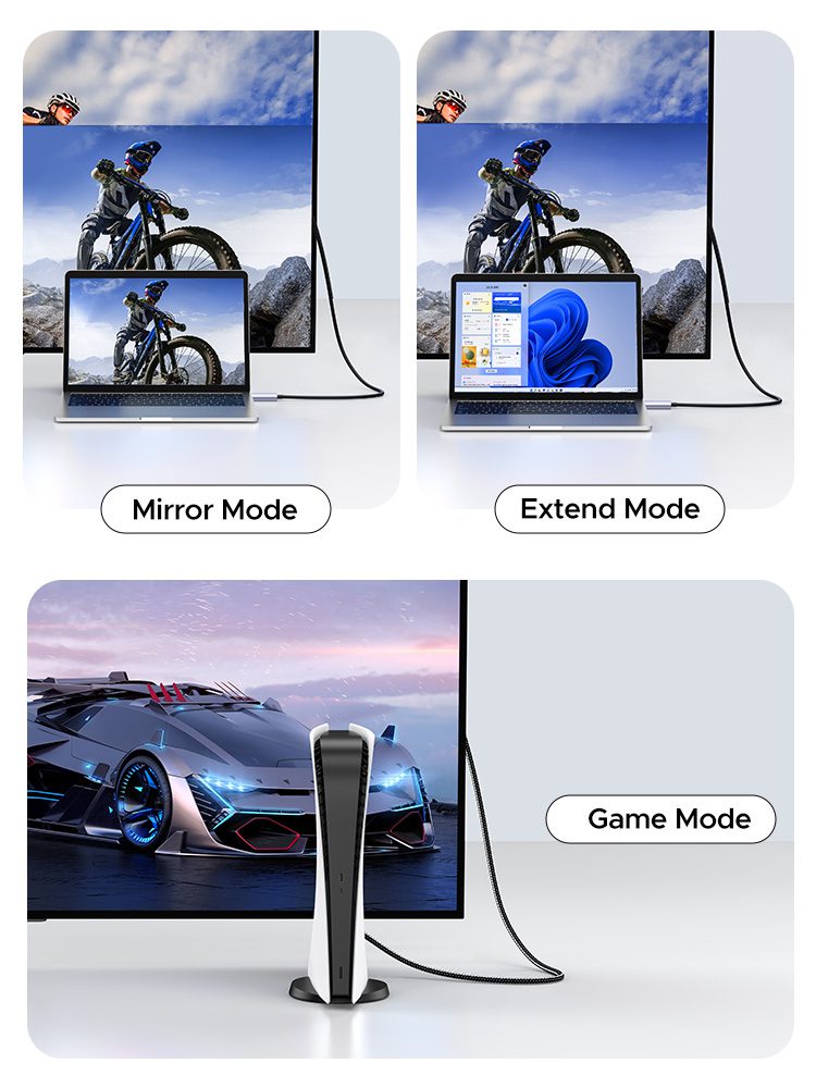 Cáp quang HDMI 4K@60Hz vỏ nhôm Ugreen HD178 11 Cáp quang HDMI 4K@60Hz vỏ nhôm Ugreen HD178 - Ảnh 11
