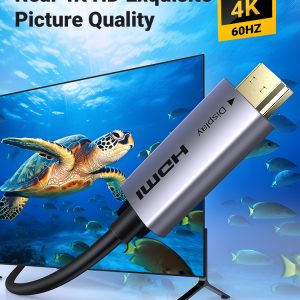 Cáp quang HDMI 4K@60Hz vỏ nhôm Ugreen HD178 26 Cáp quang HDMI 4K@60Hz vỏ nhôm Ugreen HD178