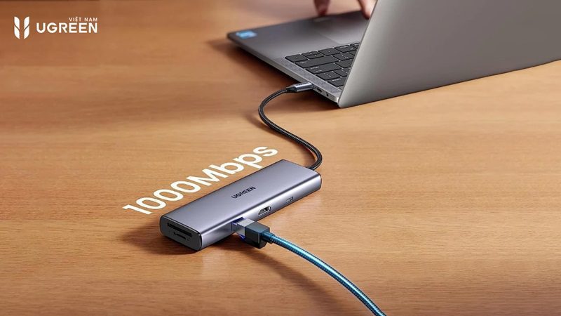Hub chuyển đổi Type C: Trợ thủ cho văn phòng & sáng tạo 8 Hub chuyển đổi