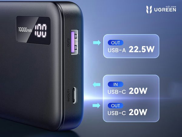 Pin sạc dự phòng có PD & QC có đang là xu hướng hiện nay? 12 Pin sạc dự phòng
