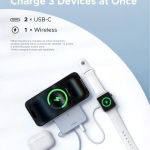 Pin sạc dự phòng từ tính 10000mAh kèm cáp UGREEN PB773