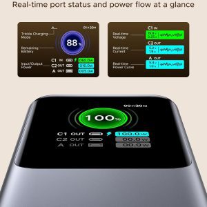 Pin Sạc Dự Phòng 20000mAh Ugreen PB726 165W 15 Pin Sạc Dự Phòng 20000mAh Ugreen PB726 165W