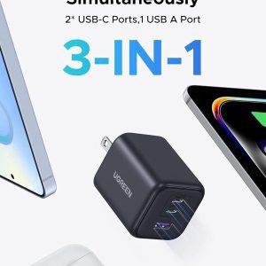 Củ sạc nhanh 1 cổng Type C 45W Ugreen 65155B