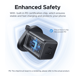 Củ sạc nhanh 2 cổng 1C1A 20W UGREEN 55533