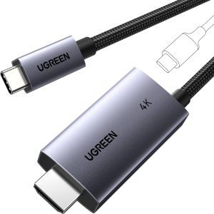 Cáp Chuyển USB-C Sang HDMI 4K 2m Ugreen CM675 10 Cáp Chuyển USB-C Sang HDMI 4K 2m Ugreen CM675