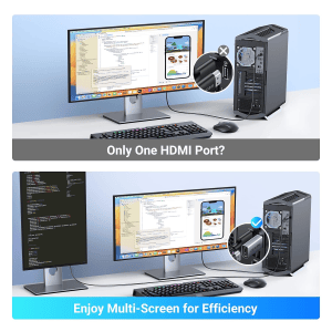 Đầu Chuyển DisplayPort Sang HDMI 4K Ugreen DP130 12 Đầu Chuyển DisplayPort Sang HDMI 4K Ugreen DP130