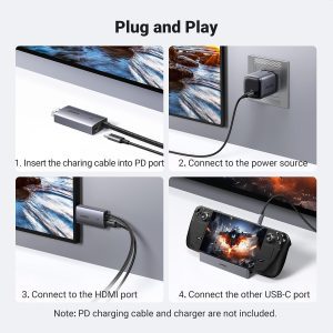 Cáp Chuyển USB-C Sang HDMI 4K 2m Ugreen CM675 12 Cáp Chuyển USB-C Sang HDMI 4K 2m Ugreen CM675