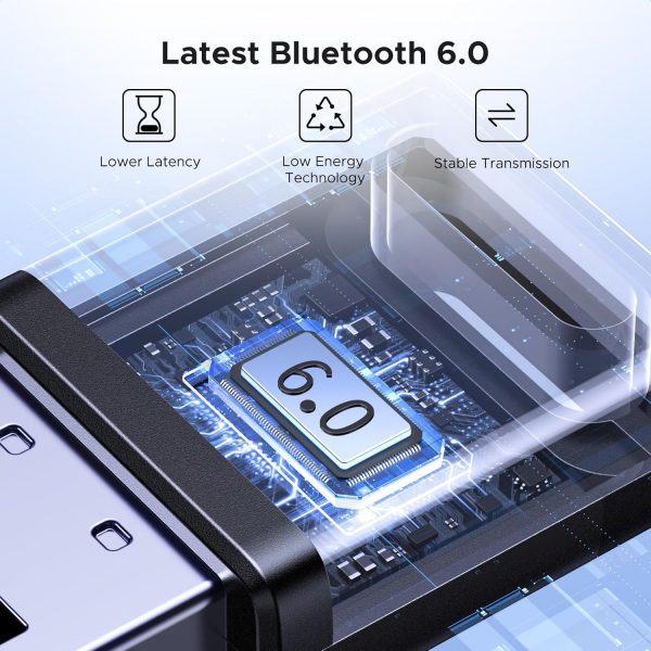 Kết nối Bluetooth 6.0 mạnh mẽ và ổn định