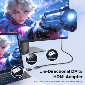 Đầu Chuyển DisplayPort Sang HDMI 4K Ugreen DP130 15 Đầu Chuyển DisplayPort Sang HDMI 4K Ugreen DP130