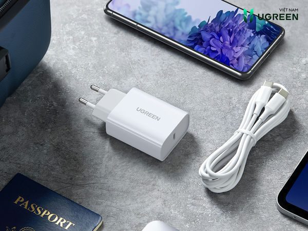 Thử thách 15 phút sạc pin cùng củ sạc nhanh Ugreen 9 Củ sạc nhanh