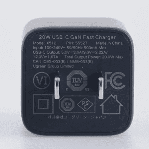 UGREEN 55527 củ sạc nhanh 20W 1 cổng Type-C