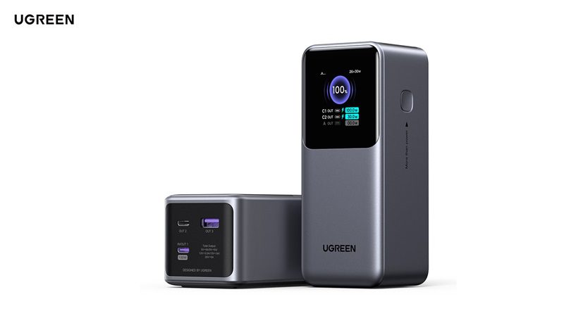 Pin sạc dự phòng Ugreen 20000mAh – Năng lượng cả ngày dài 7 Pin sạc dự phòng