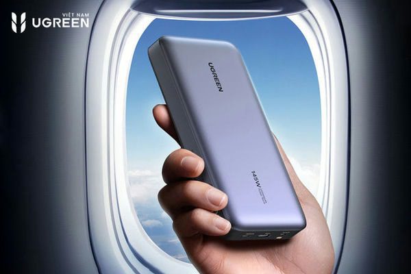 Pin sạc dự phòng Ugreen 20000mAh – Năng lượng cả ngày dài 9 Pin sạc dự phòng