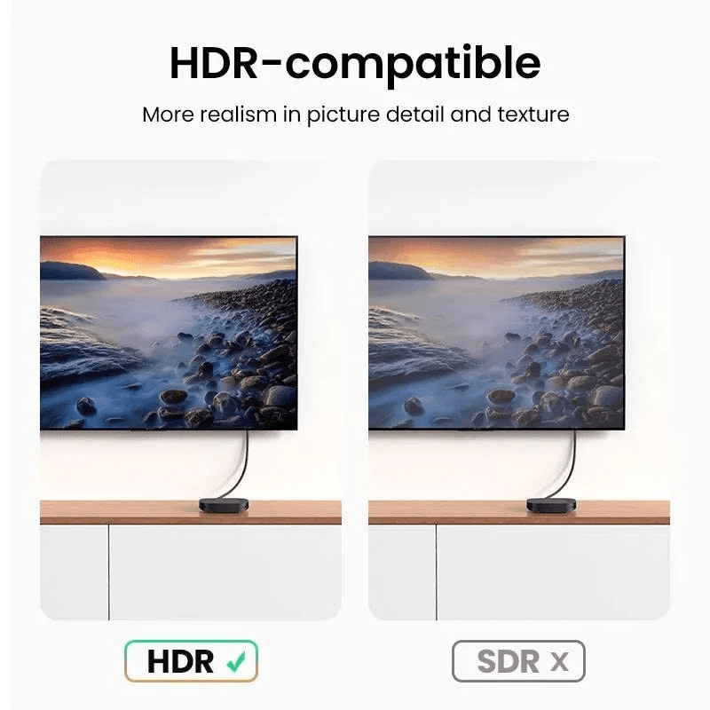 Cáp HDMI 2.0 UGREEN ED030 4K@60Hz 4 Cáp HDMI 2.0 UGREEN ED030 4K@60Hz - Hình ảnh 4