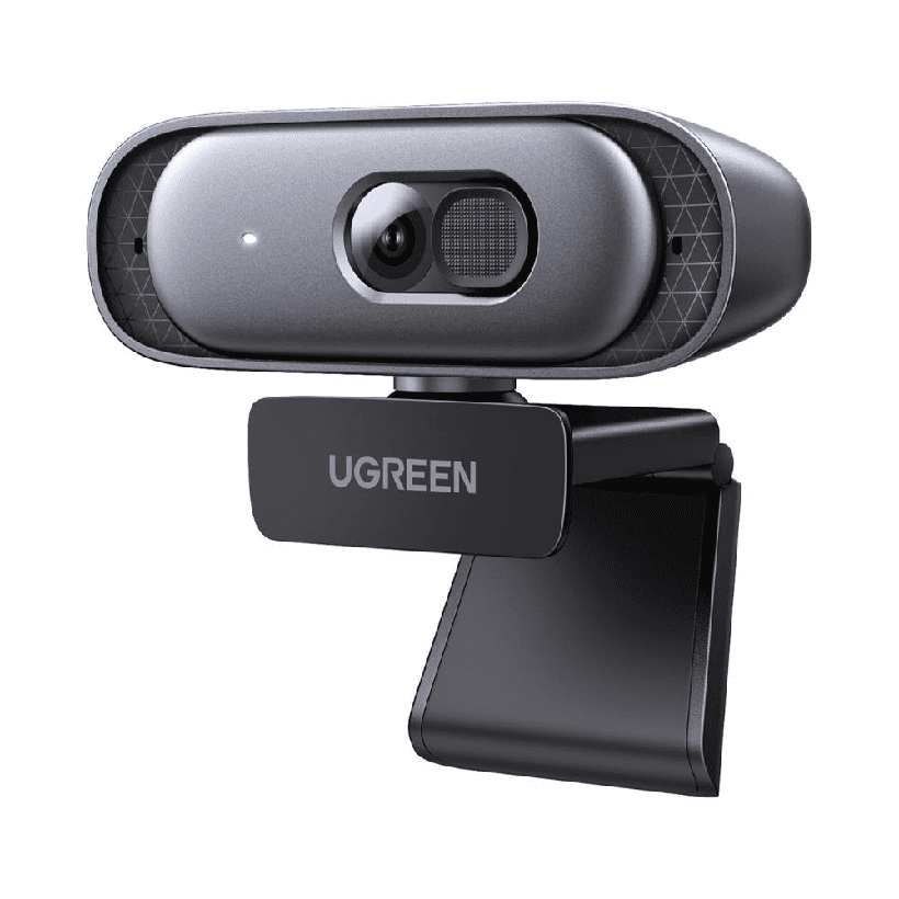 Webcam Ugreen CM778 (35626) – Webcam Ugreen CM778 (35626) — Độ phân giải 2K@30fps, Tự động lấy nét, 2 Micro tích hợp