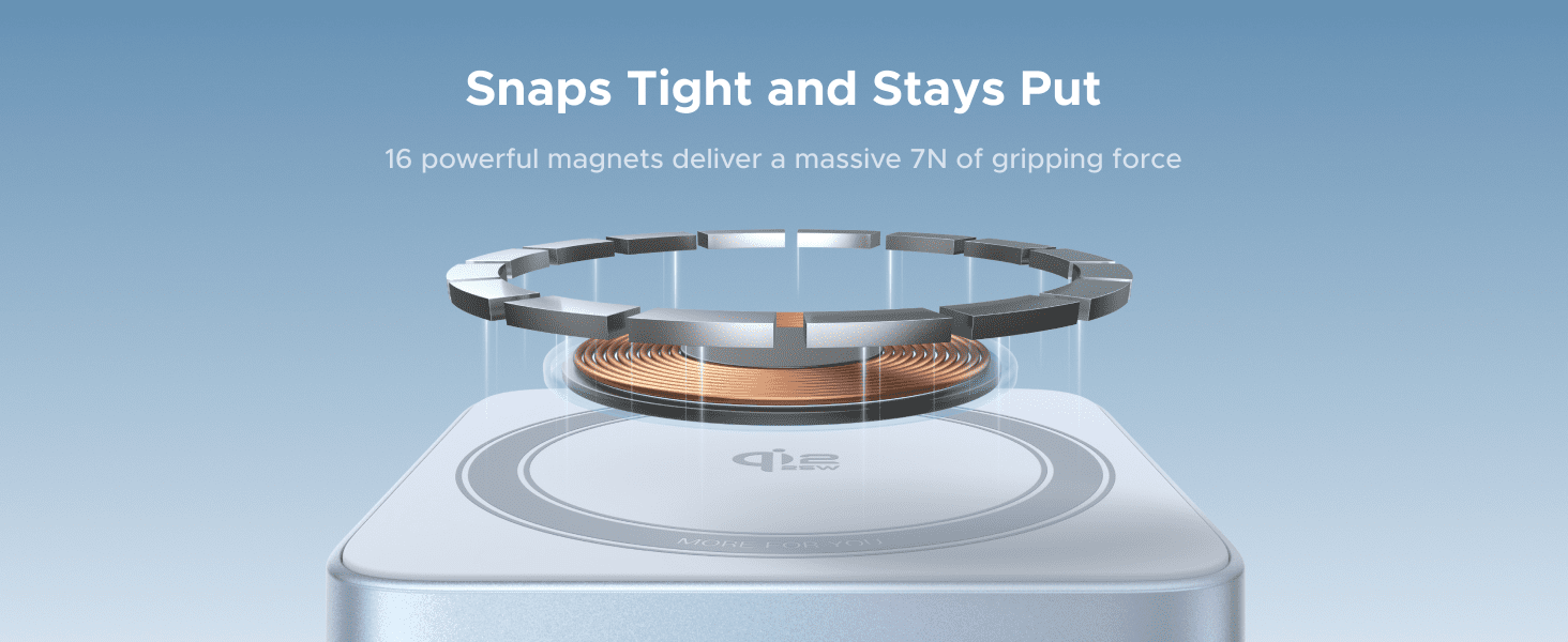 Từ tính mạnh mẽ – Đảm bảo kết nối ổn định