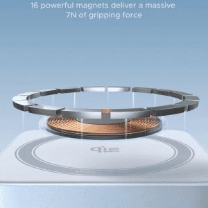 Đế sạc không dây 2 trong 1 MagFlow 25W Ugreen 55960