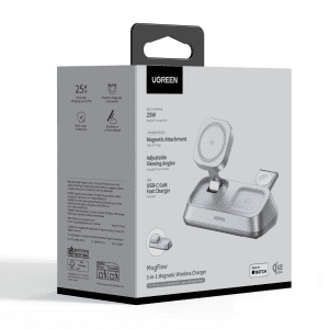 Đế sạc không dây để bàn 3 trong 1 25W Ugreen 55676