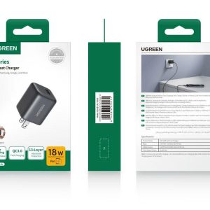 Củ sạc nhanh UGREEN 75953 18W chuẩn QC3.0, cổng USB-A 3 Củ sạc nhanh UGREEN 75953 18W chuẩn QC3.0, cổng USB-A