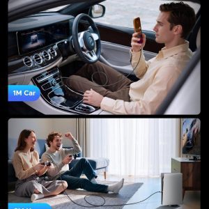 Cáp sạc Type C có màn hình Ugreen 65866 240W, dài 1m 13 Cáp sạc Type C có màn hình Ugreen 65866 240W, dài 1m