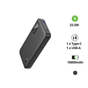 Ugreen 25742 Pin sạc dự phòng 10000mAh 20W PD/QC LED 131.8x66x16.5mm 1m – Như Mới